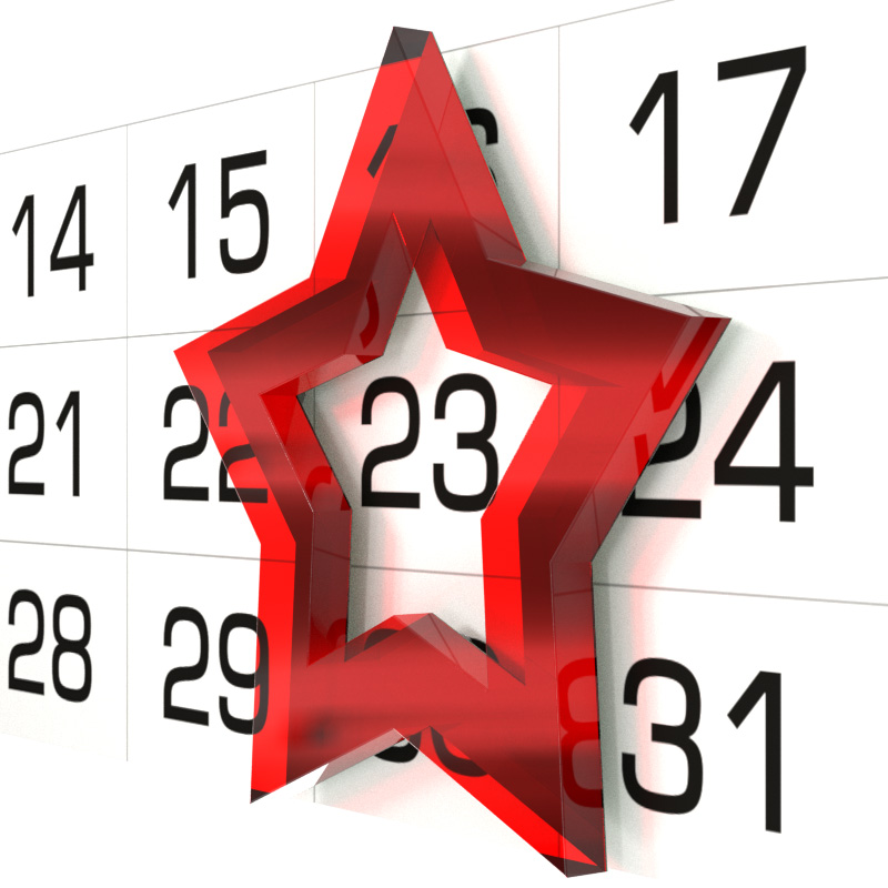АКРИЛ фигурный ЗВЕЗДА  усиленный 3 магнита  рубиновый зеркальный